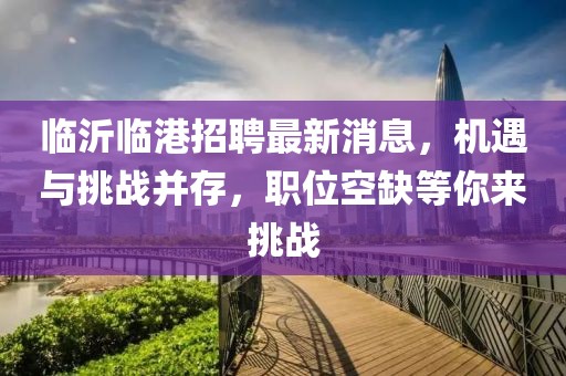 臨沂臨港招聘最新消息，機遇與挑戰(zhàn)并存，職位空缺等你來挑戰(zhàn)