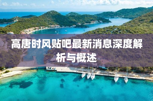 高唐時風貼吧最新消息深度解析與概述