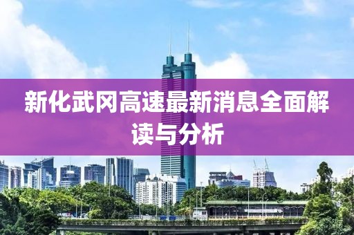 新化武岡高速最新消息全面解讀與分析