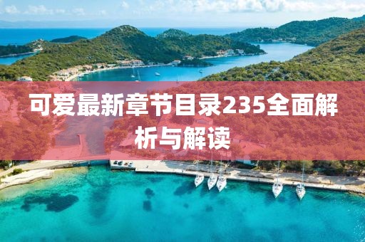 可愛最新章節(jié)目錄235全面解析與解讀