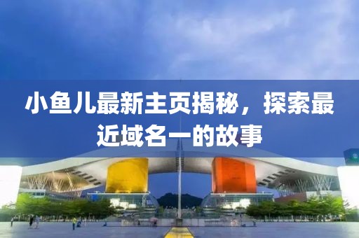 小魚兒最新主頁揭秘，探索最近域名一的故事