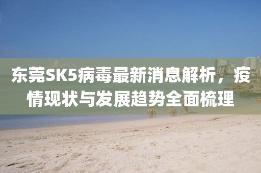 東莞SK5病毒最新消息解析，疫情現(xiàn)狀與發(fā)展趨勢全面梳理