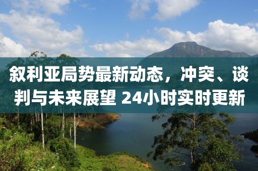 敘利亞局勢最新動態(tài)，沖突、談判與未來展望 24小時實時更新