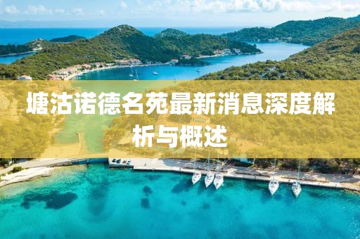 塘沽諾德名苑最新消息深度解析與概述