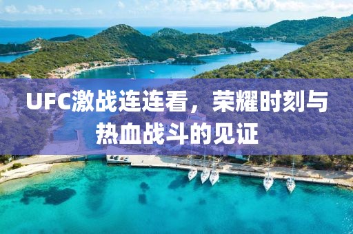 UFC激戰(zhàn)連連看，榮耀時刻與熱血戰(zhàn)斗的見證