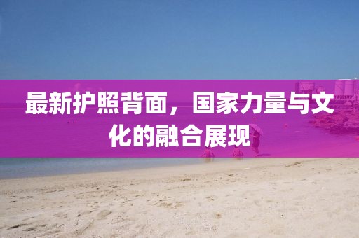 最新護(hù)照背面，國(guó)家力量與文化的融合展現(xiàn)