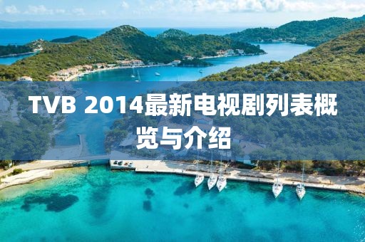 TVB 2014最新電視劇列表概覽與介紹